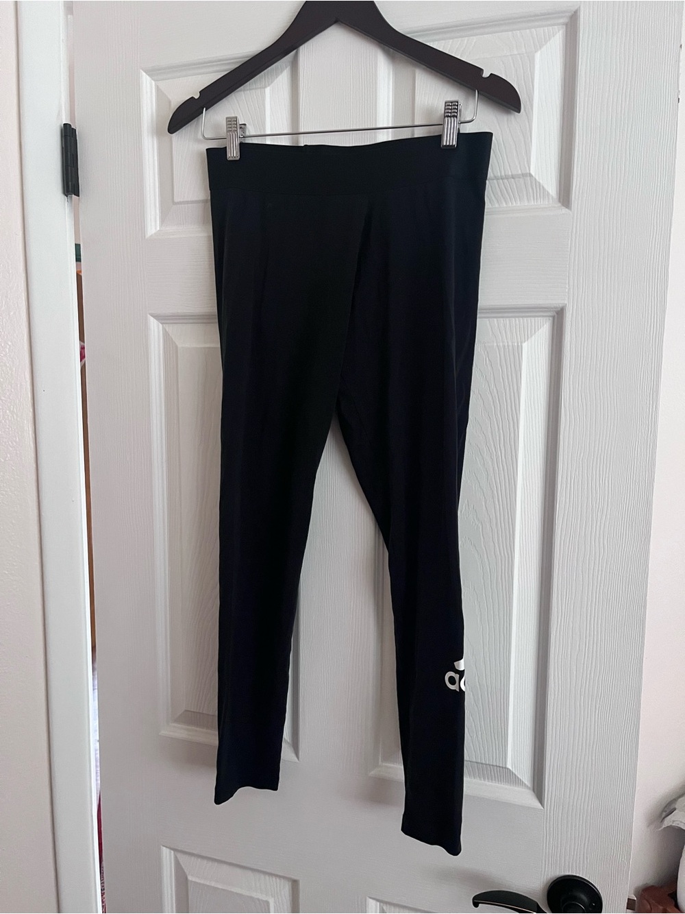 adidas • Black High-Rise Performance Leggings